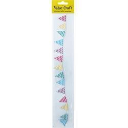 AussieSuperStore Art & Craft Essentials Bunting Bright Colour Bunting Bright Colour | Paper Bunting | Party Bunting 9323823176709 JBS1
